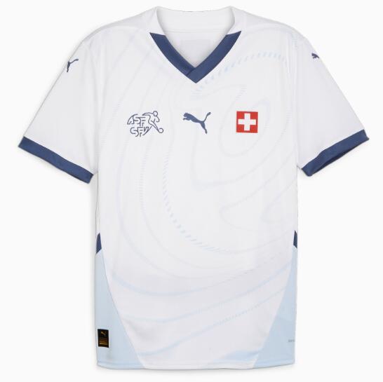 Switzerland 2024/25 Away Shirt Soccer Jersey