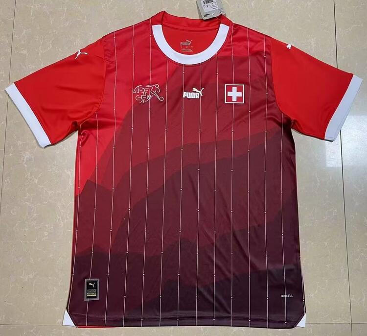 Switzerland 2023/24 Home Shirt Soccer Jersey