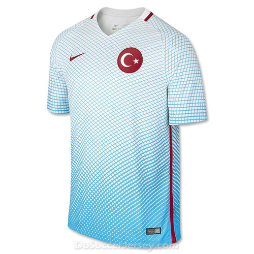 Turkey 2016/17 Away Shirt Soccer Jersey