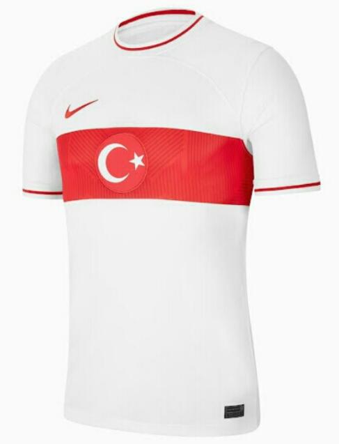Turkey 2022/23 Home Shirt Soccer Jersey