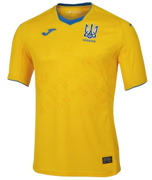 Ukraine 2021/22 Home Shirt Soccer Jersey