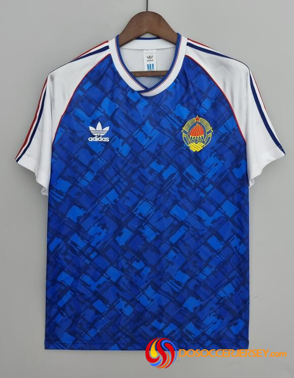 Yugoslavia 1992 Home Retro Shirt Soccer Jersey